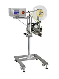 Top Label Applicator without Conveyor